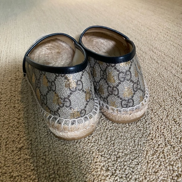 Womens Authentic Gucci canvas espadrilles size 8 - Picture 7 of 8